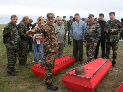захоронения советских солдат