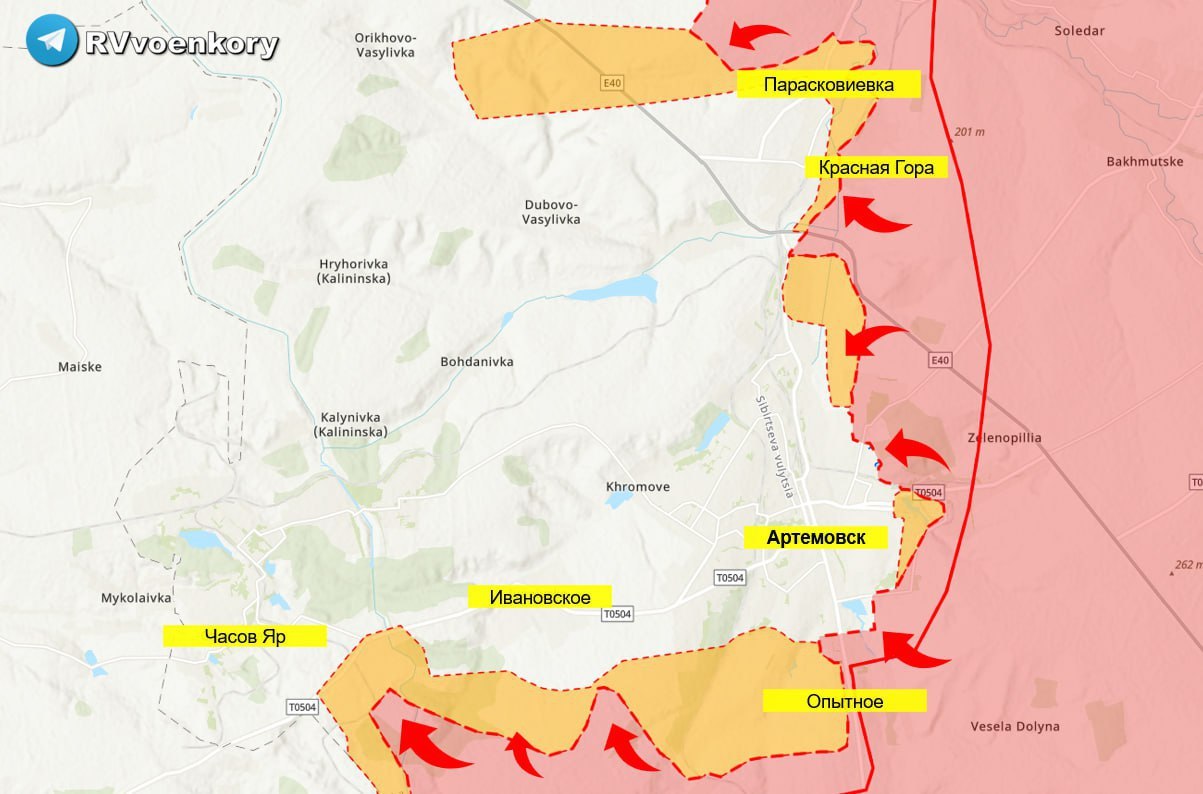 Волноваха карта боевых действий