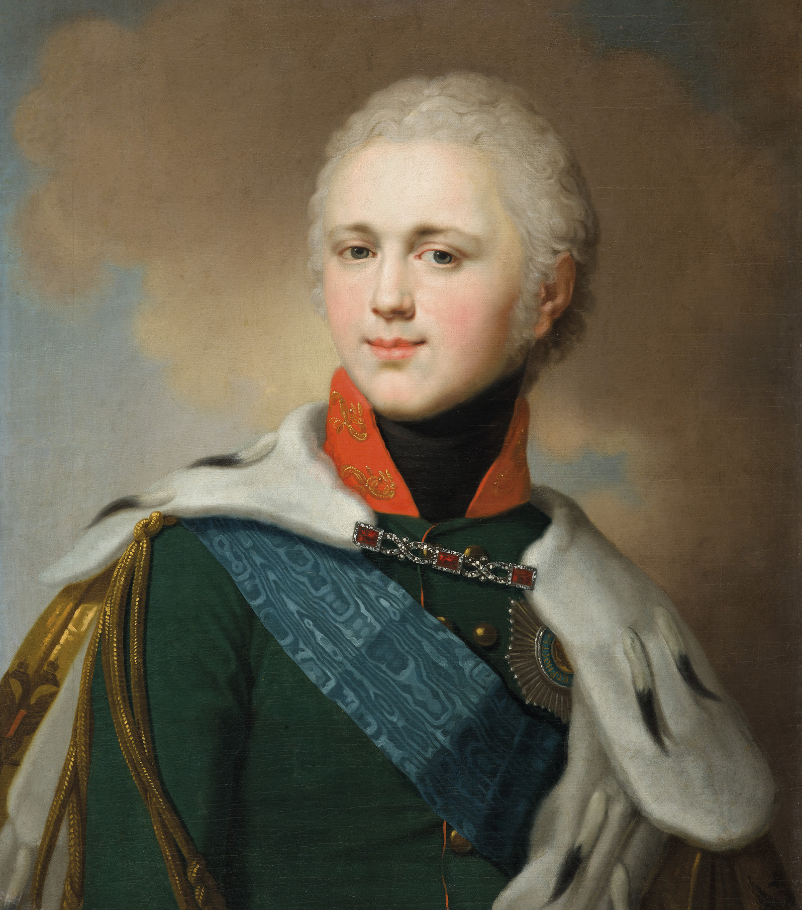 Портрет императора Александра I (1777-1825).