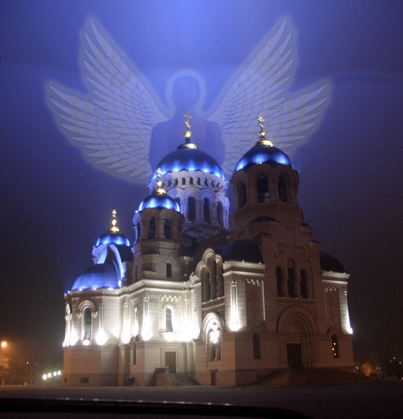 Вечерний собор Новочеркасск