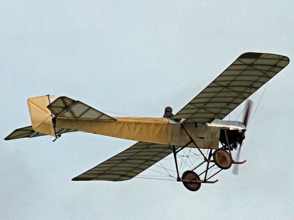 1/3 scale 1911 Caudron Racing Monoplane designed and built by Martin Wilkinson M