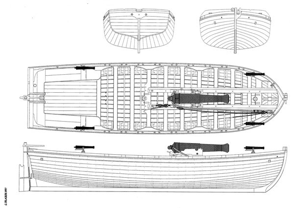 Чертежи шлюпок ялов и баркасов