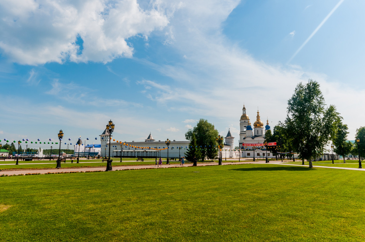 Красная площадь в тобольске