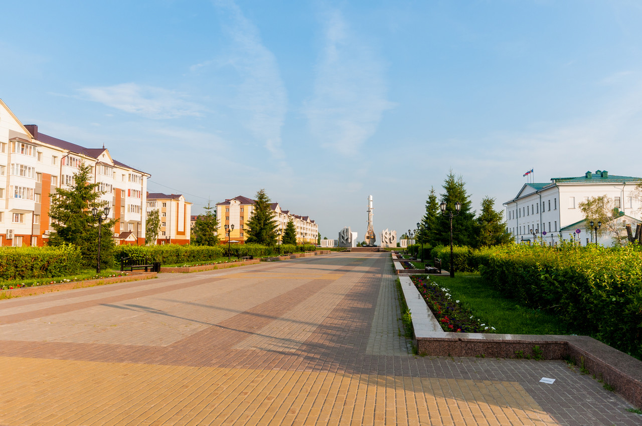 Красная площадь в тобольске