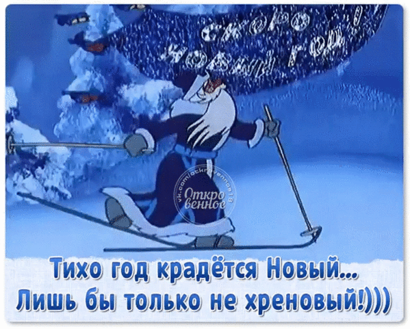С Новым годом! Пусть в этом году вас ждет только радость, здоровье и удача! Пуст
