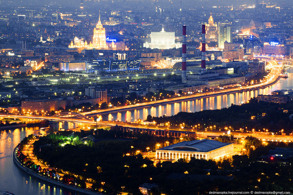 Как выглядит настоящия москва