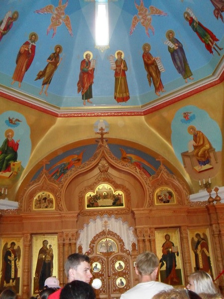 алтарь в церкви св. Екатерины в Сростках - родине В.Шукшина
