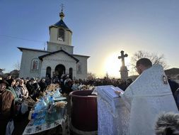Cum a fost sărbătorit Botezul Domnului în Eparhia de Bălți și Fălești. Reportaj foto și video.