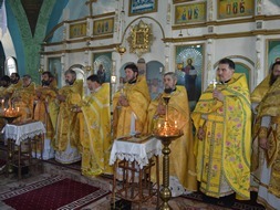 Liturghie sobornicească în satul Albineț