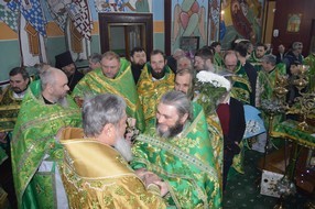 Secvențe video de la Liturghia sărbătorii Sf.Cuv.Marchel