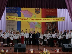 „Cânta-voi Dumnezeului meu” – un festival al raionului Fălești, desfășurat în comuna Albineț