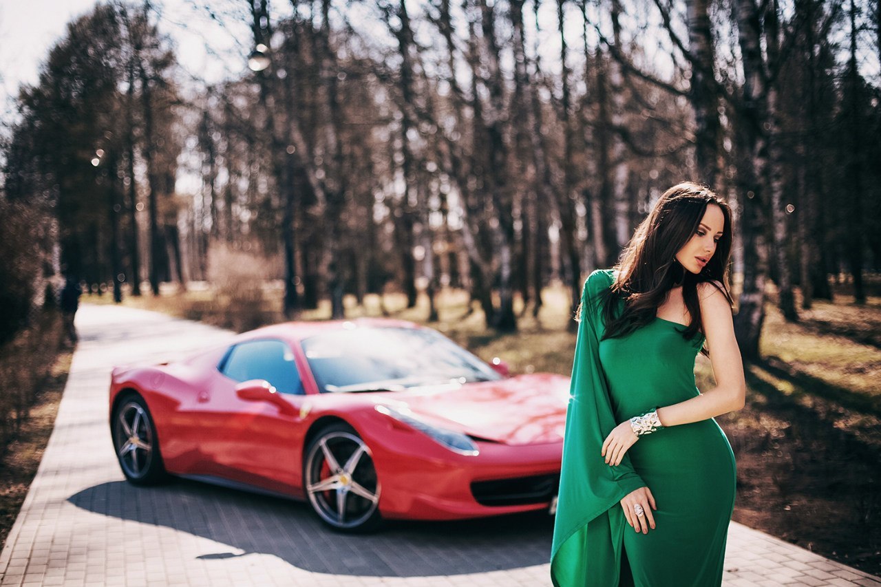 Юлия Адашева Lamborghini