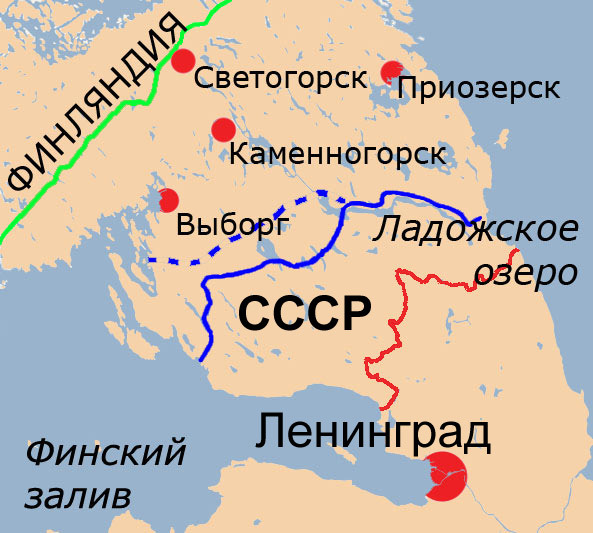 Карта советско финская война 1939 1940 егэ