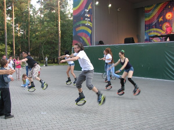 Kangoo Jumps тренировки в парке