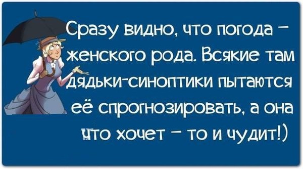 Смешные картинки про погоду с надписями