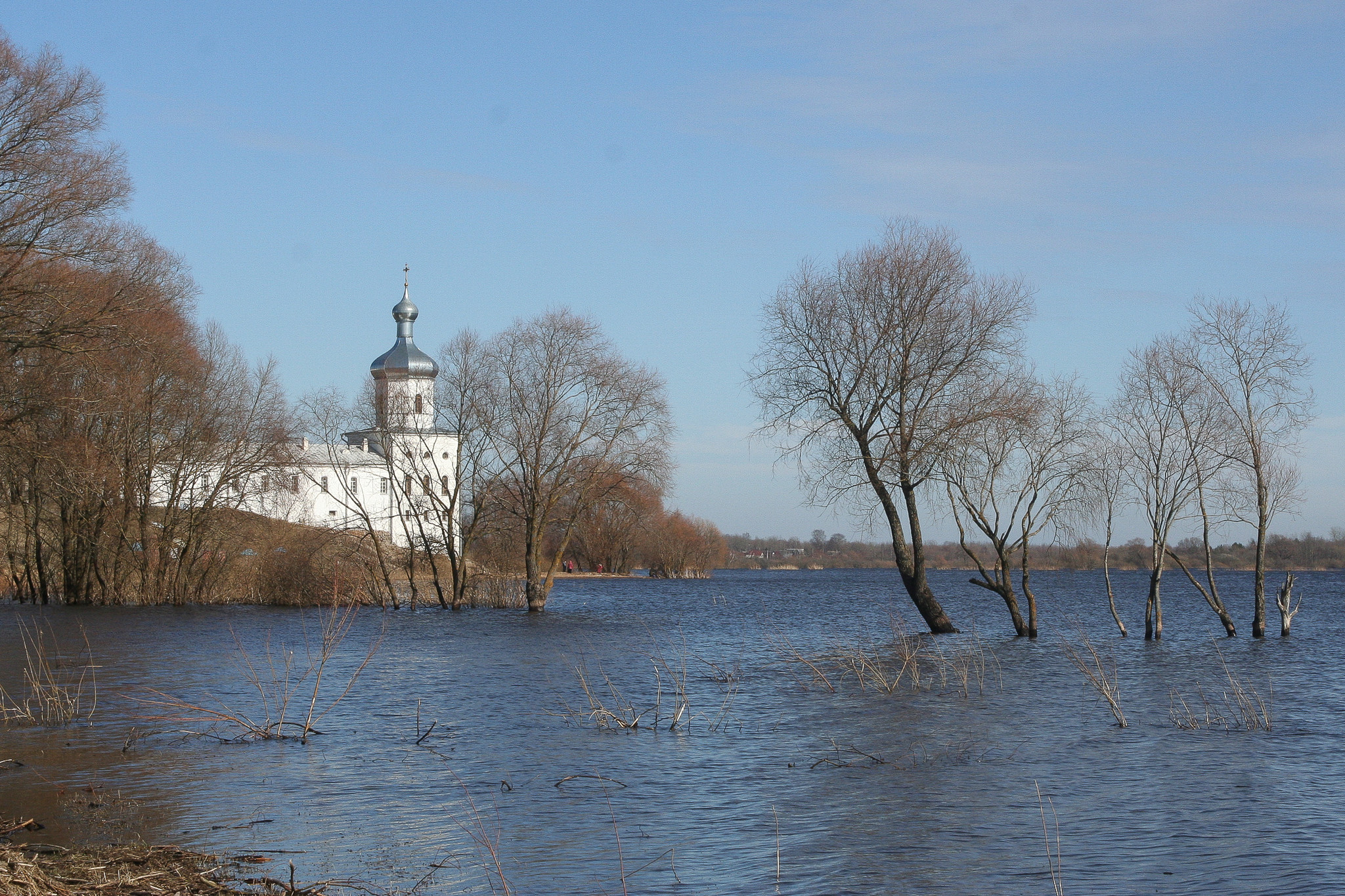 Юрьев монастырь в Великом Новгороде