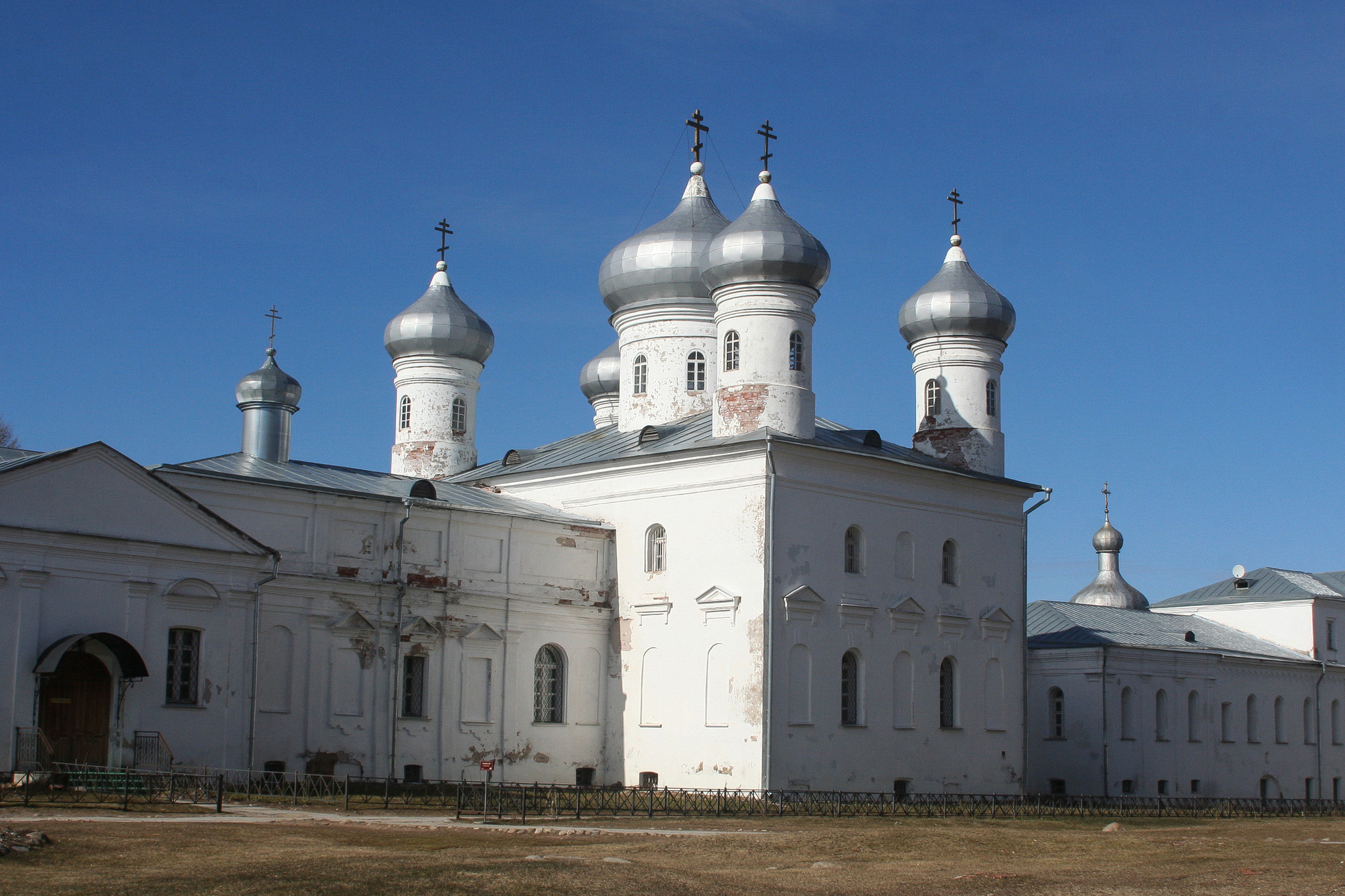 Юрьев монастырь в Великом Новгороде 