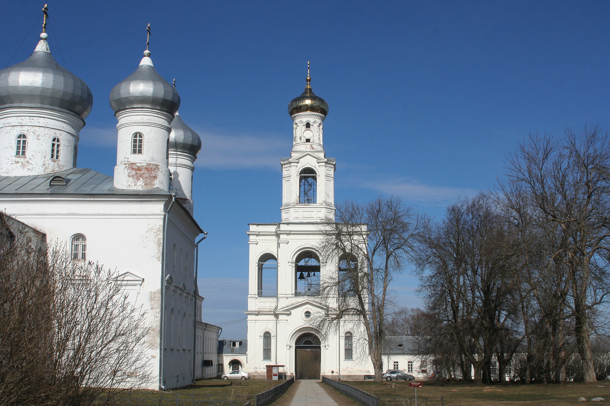 Юрьев монастырь в Великом Новгороде 