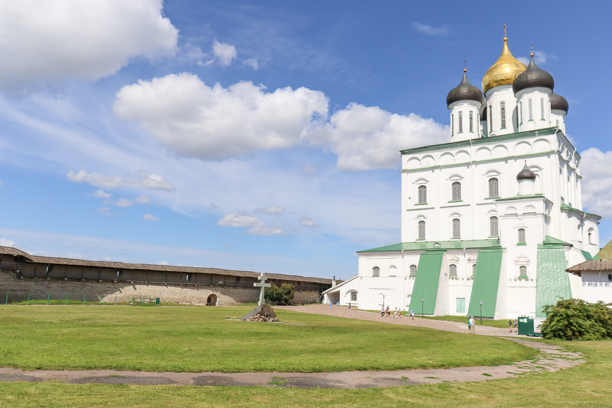 Псков. Макет Псковского Кремля в колокольне Троицкого собора