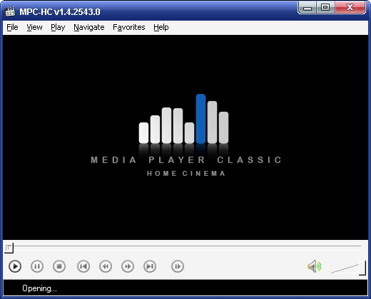 Media Player Classic - Home Cinema — заставка