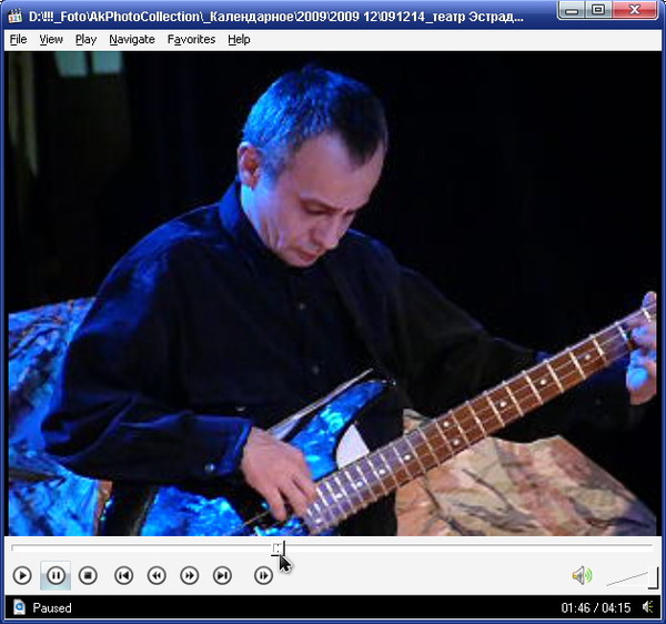 Media Player Classic - Home Cinema — просмотр MOV