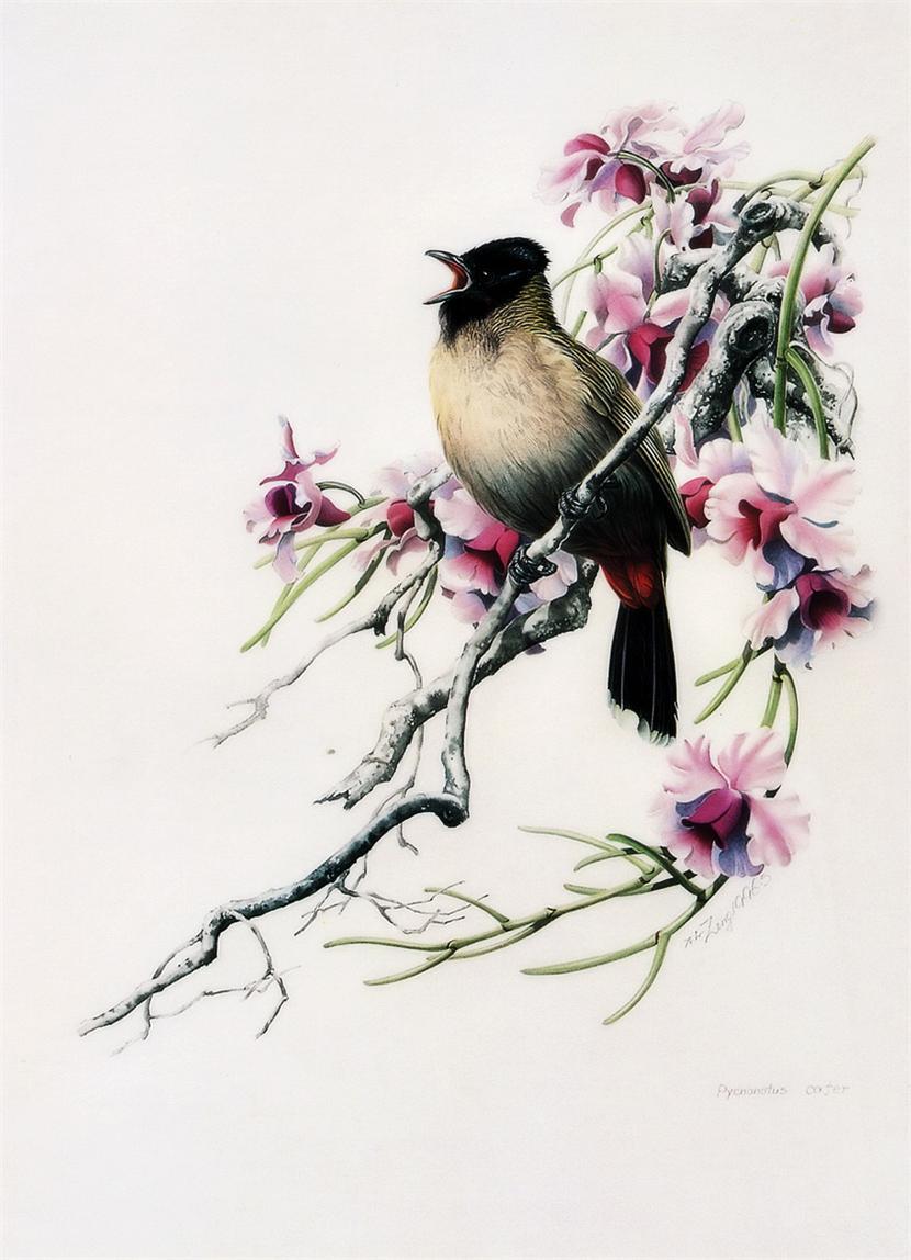 Птицы дивные от Zeng Xiao Lian-КрасотаМания.Красота во всех проявлениях.Красивые фото,картины,видео,музыка,анимация,мода и другая КРАСОТА