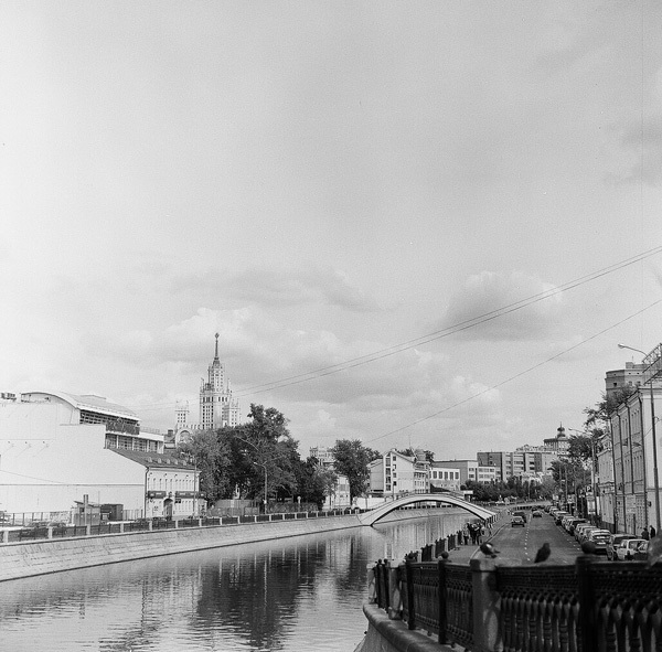 Водоотводный канал в москве старые