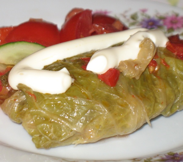 голубец из савойской капусты