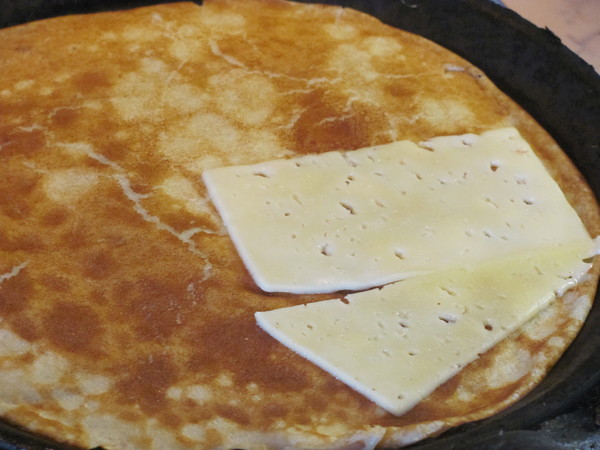 Блины с сыром