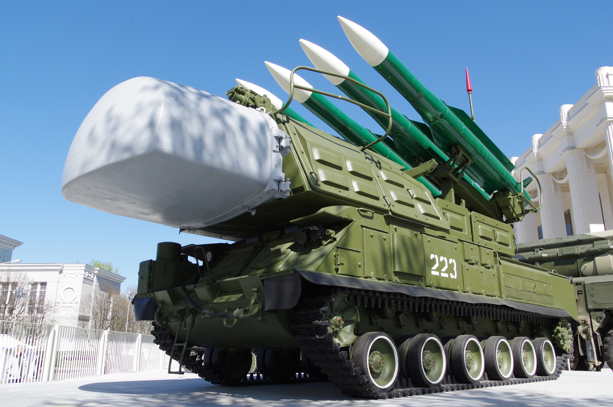 Зенитный ракетный комплекс «Бук» на ВДНХ
