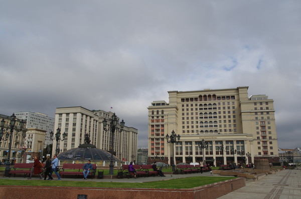 Манежная площадь в Москве