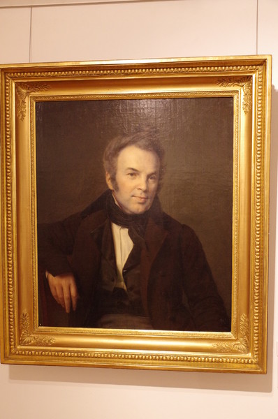 Портрет Ивана Ивановича Лажечникова. А.В. Тыранов. 1834 г. Холст, масло (Всероссийский музей А.С. Пушкина)