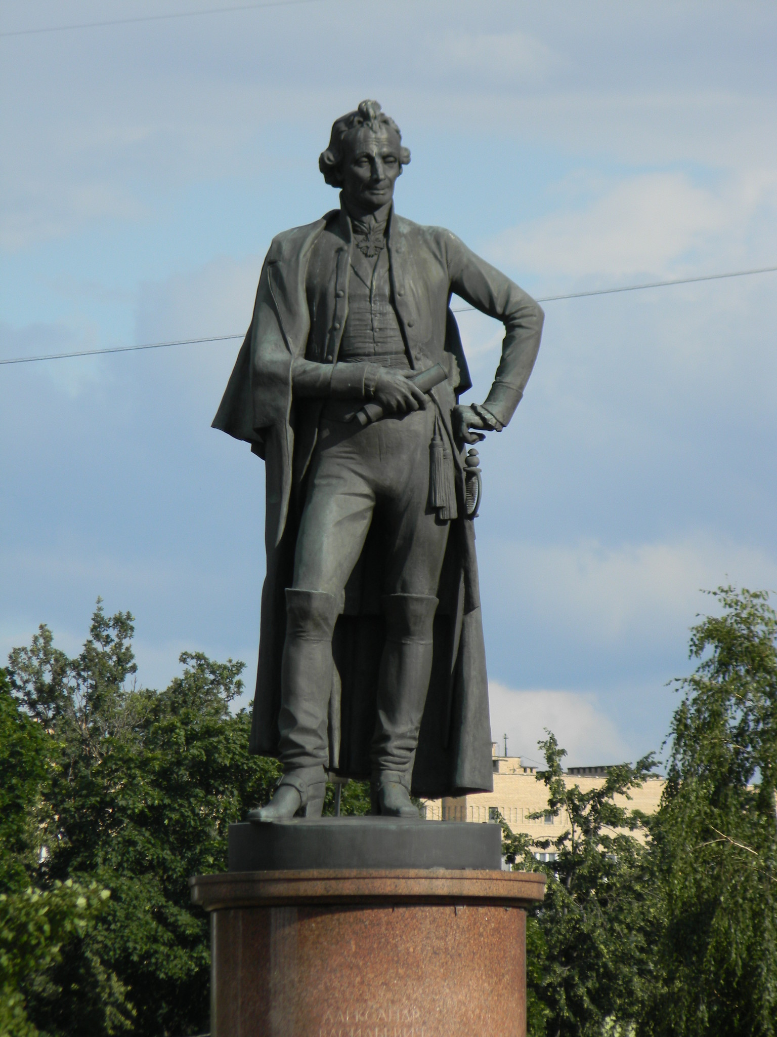 Памятник А.В. Суворову на Суворовской площади
