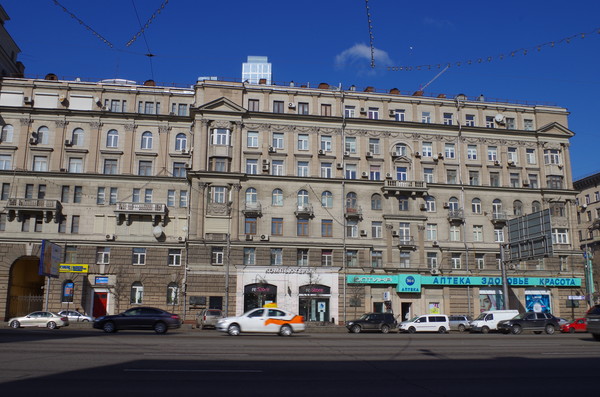 Дом 26 по Кутузовскому проспекту в Москве, в котором Леонид Ильич Брежнев прожил около 30 лет