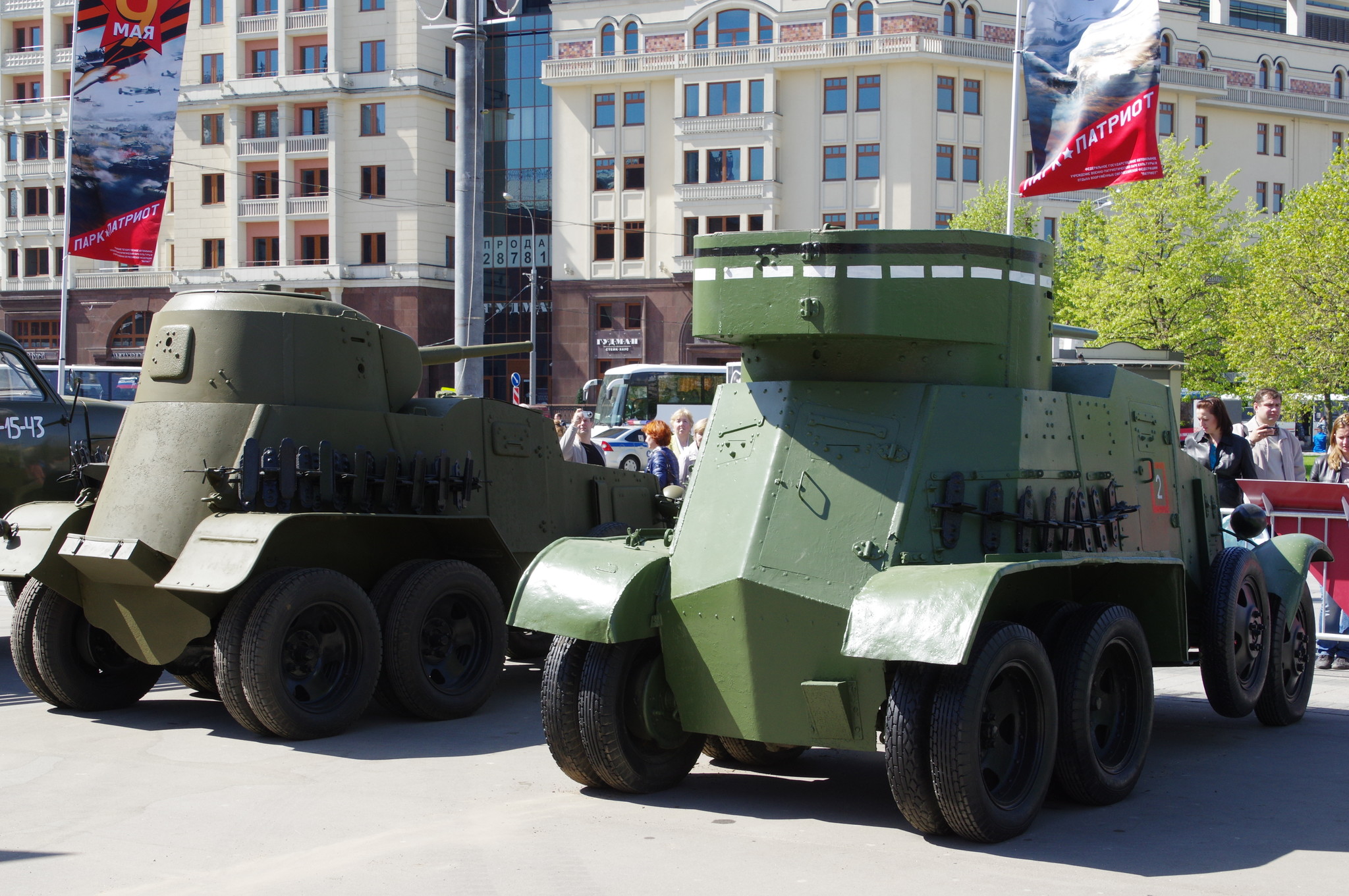 Средние бронеавтомобили БА-10А и ТА-3М