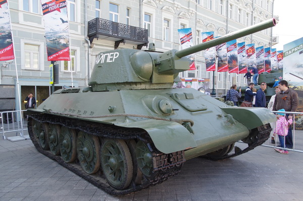 Средний танк Т-34 обр. 1942 г. «Снайпер»