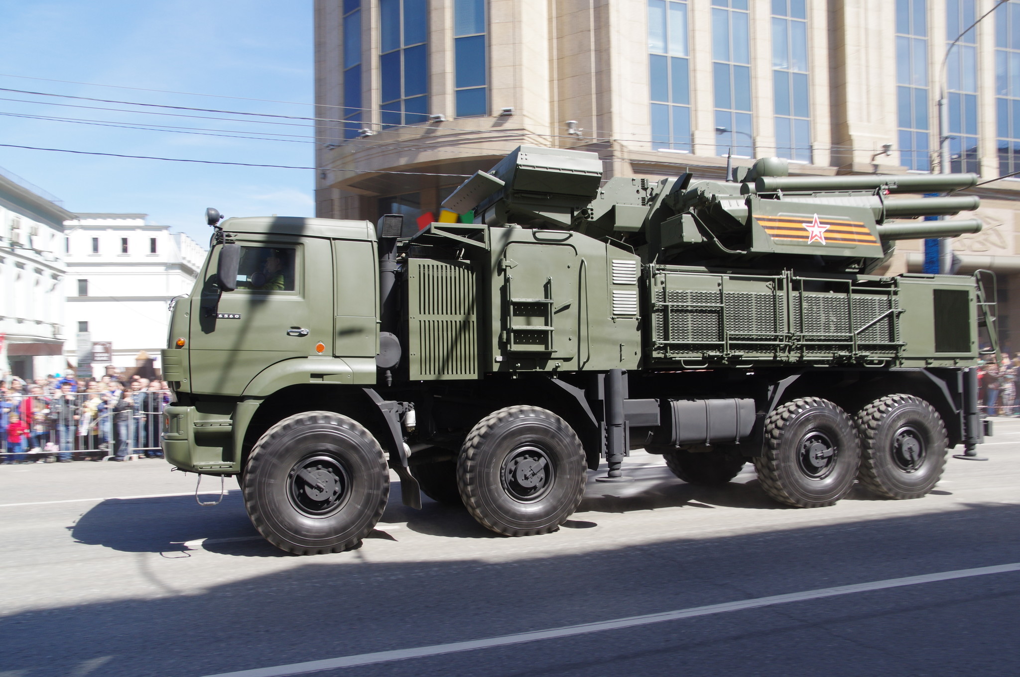 Зенитный ракетно-пушечный комплекс «Панцирь-1С»