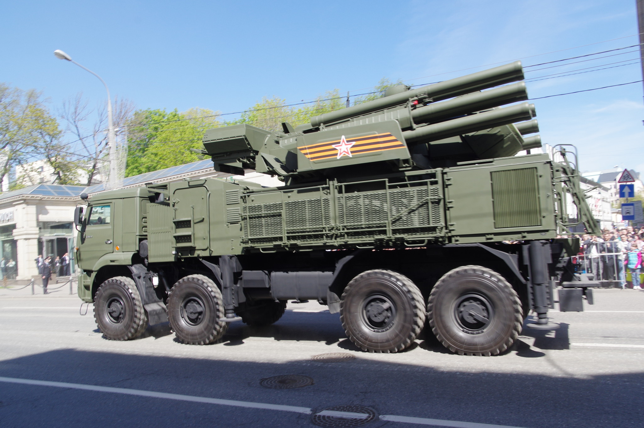 Зенитный ракетно-пушечный комплекс «Панцирь-С1»