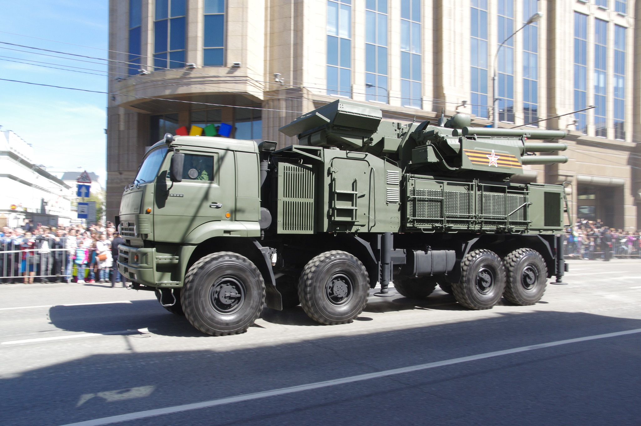 Зенитный ракетно-пушечный комплекс «Панцирь-С1»