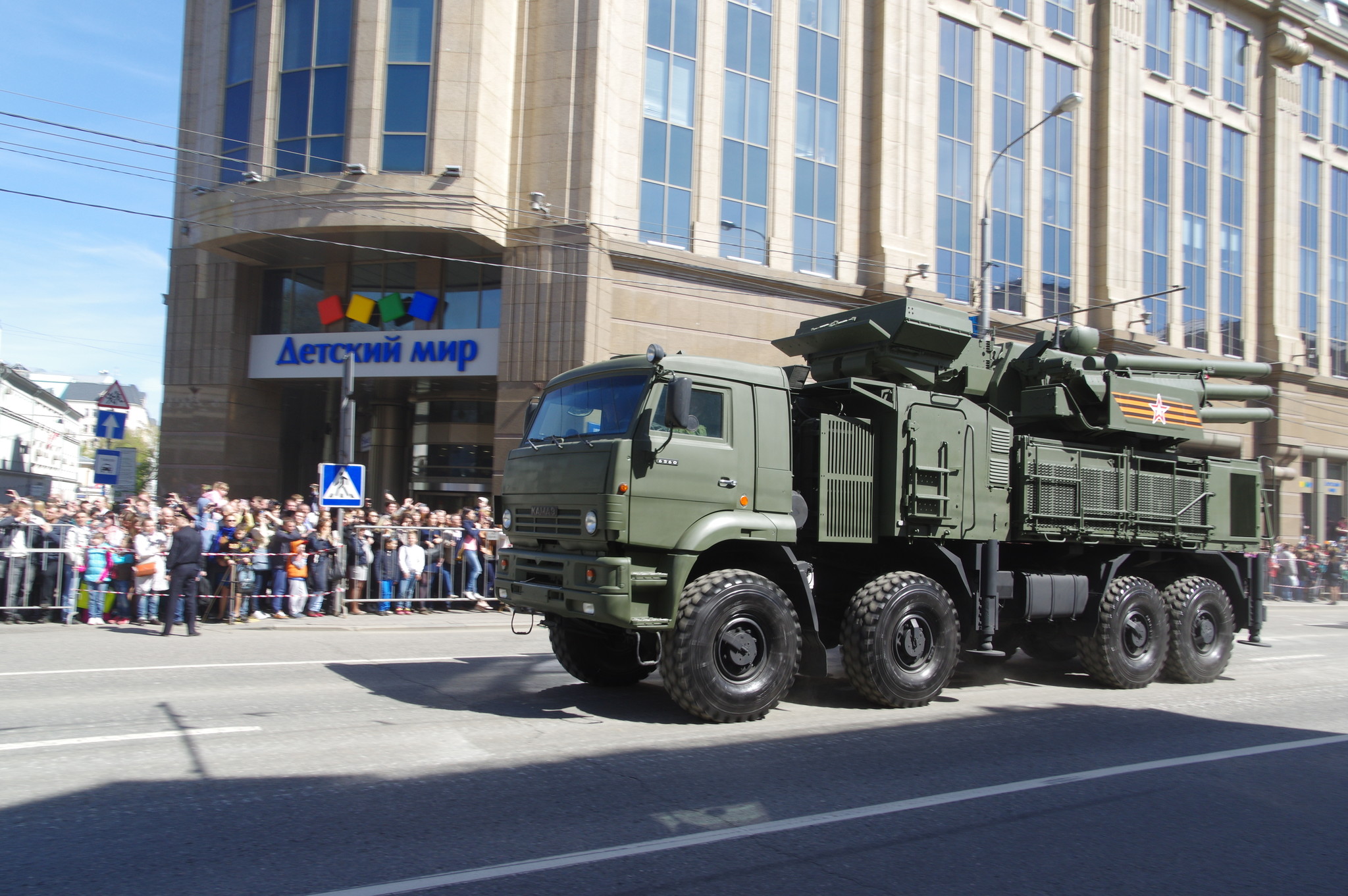 Зенитный ракетно-пушечный комплекс «Панцирь-С1»