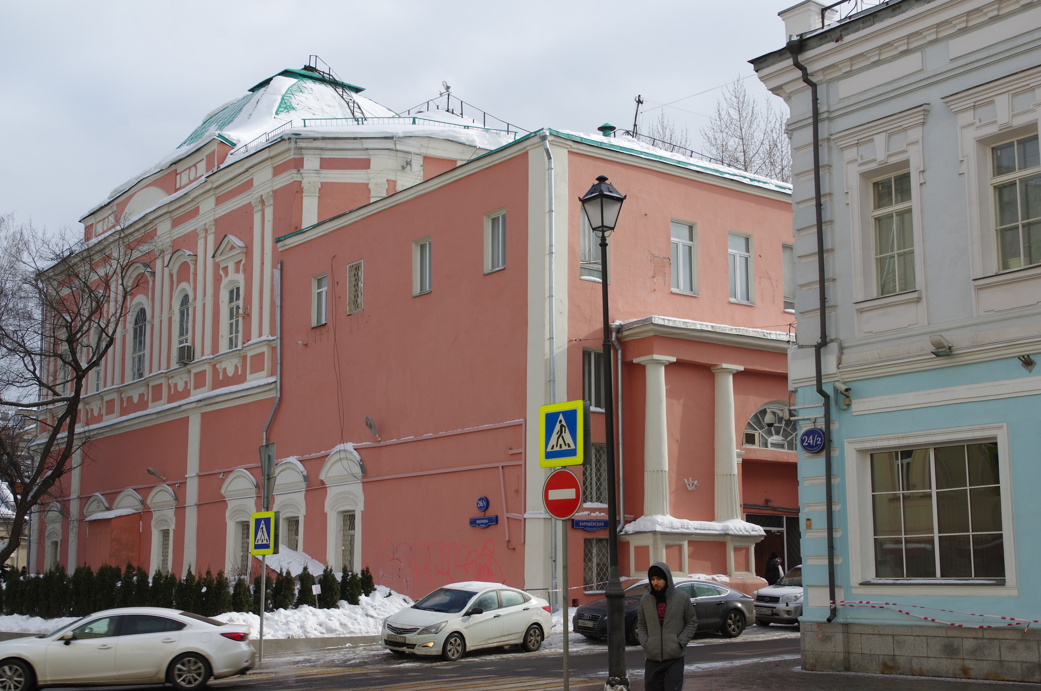 Храм Воскресения Словущего в Бараках (улица Покровка, дом 26/1)