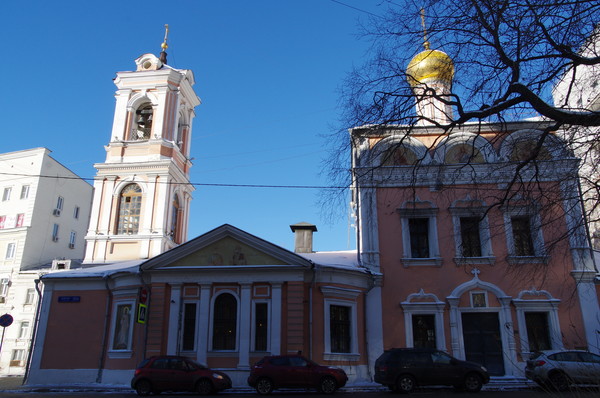 Храм Воскресения Словущего на Успенском Вражке (Брюсов переулок, дом 15/2)