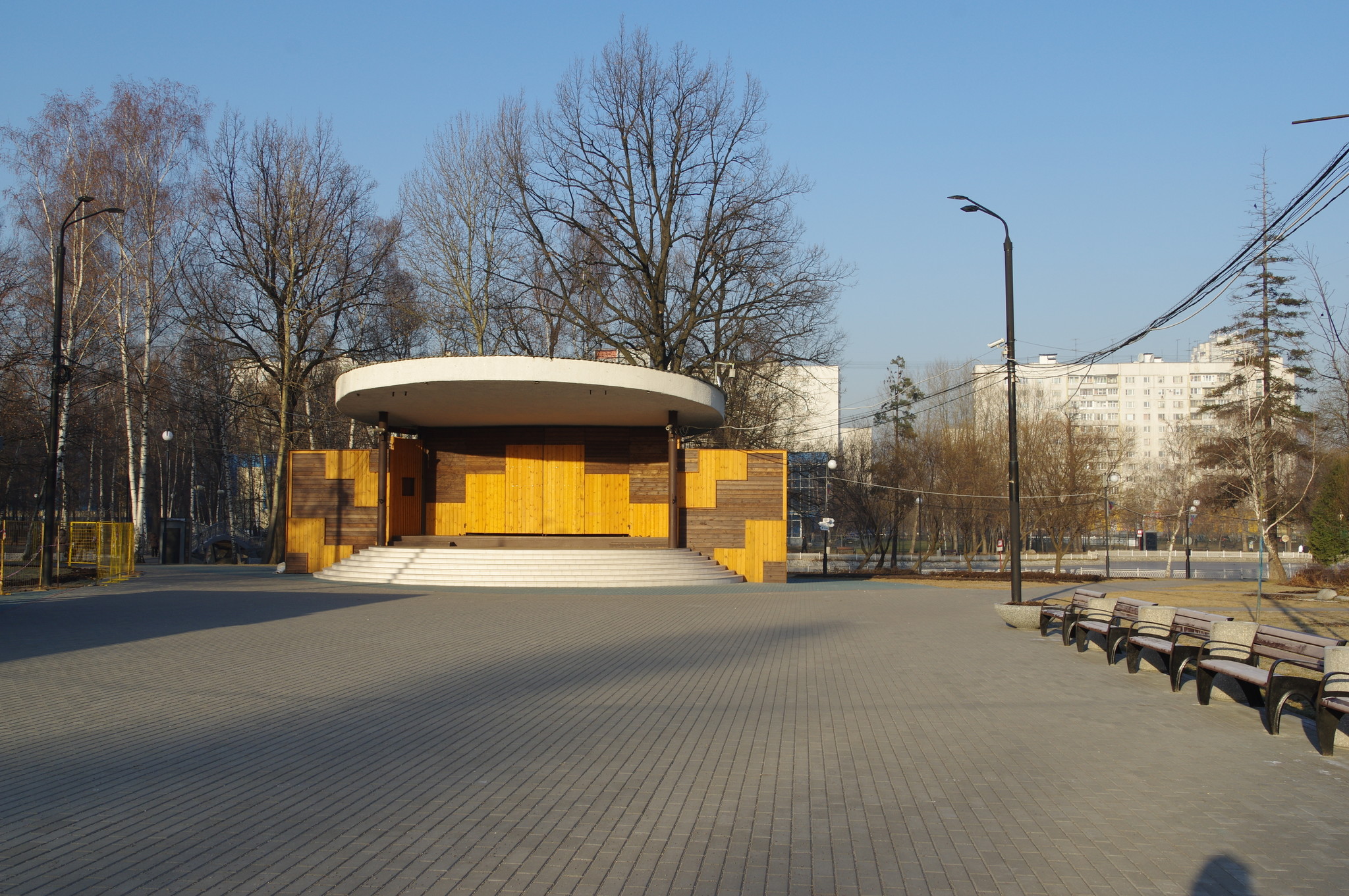 В Лианозовском парке культуры и отдыха