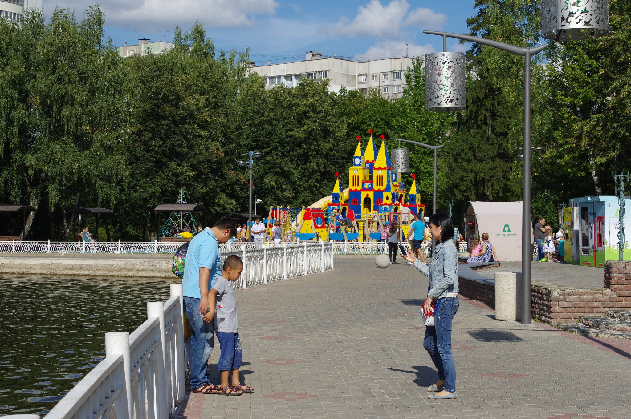 В Лианозовском парке культуры и отдыха