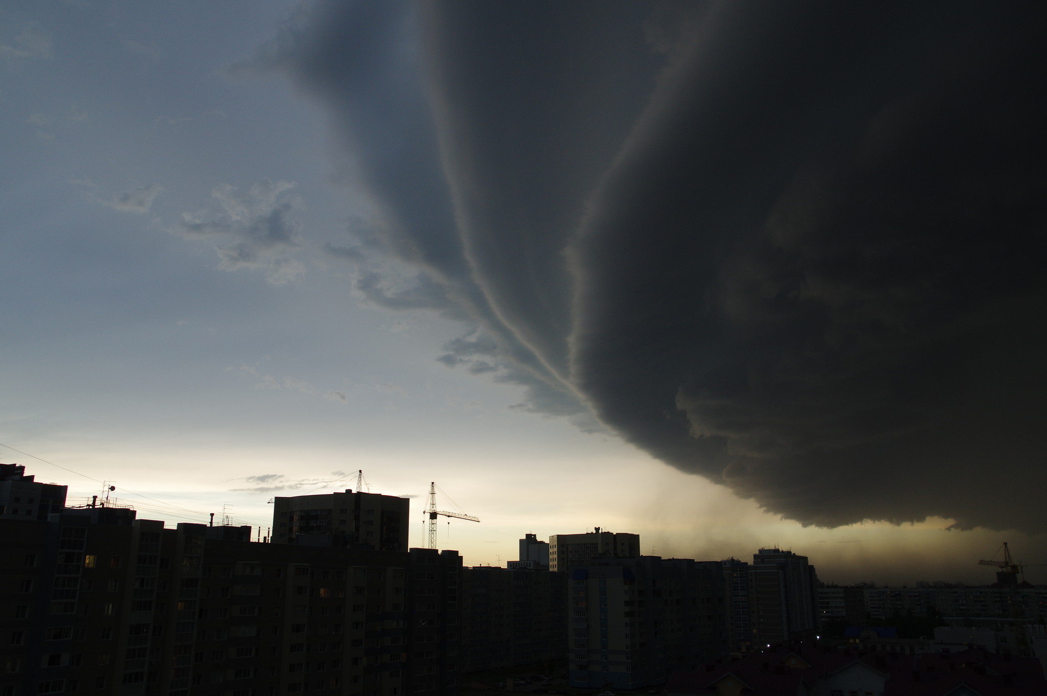 Ураган в Барнауле