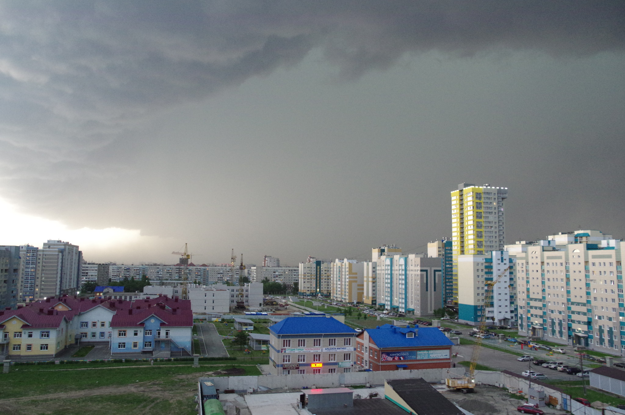 Ураган в Барнауле