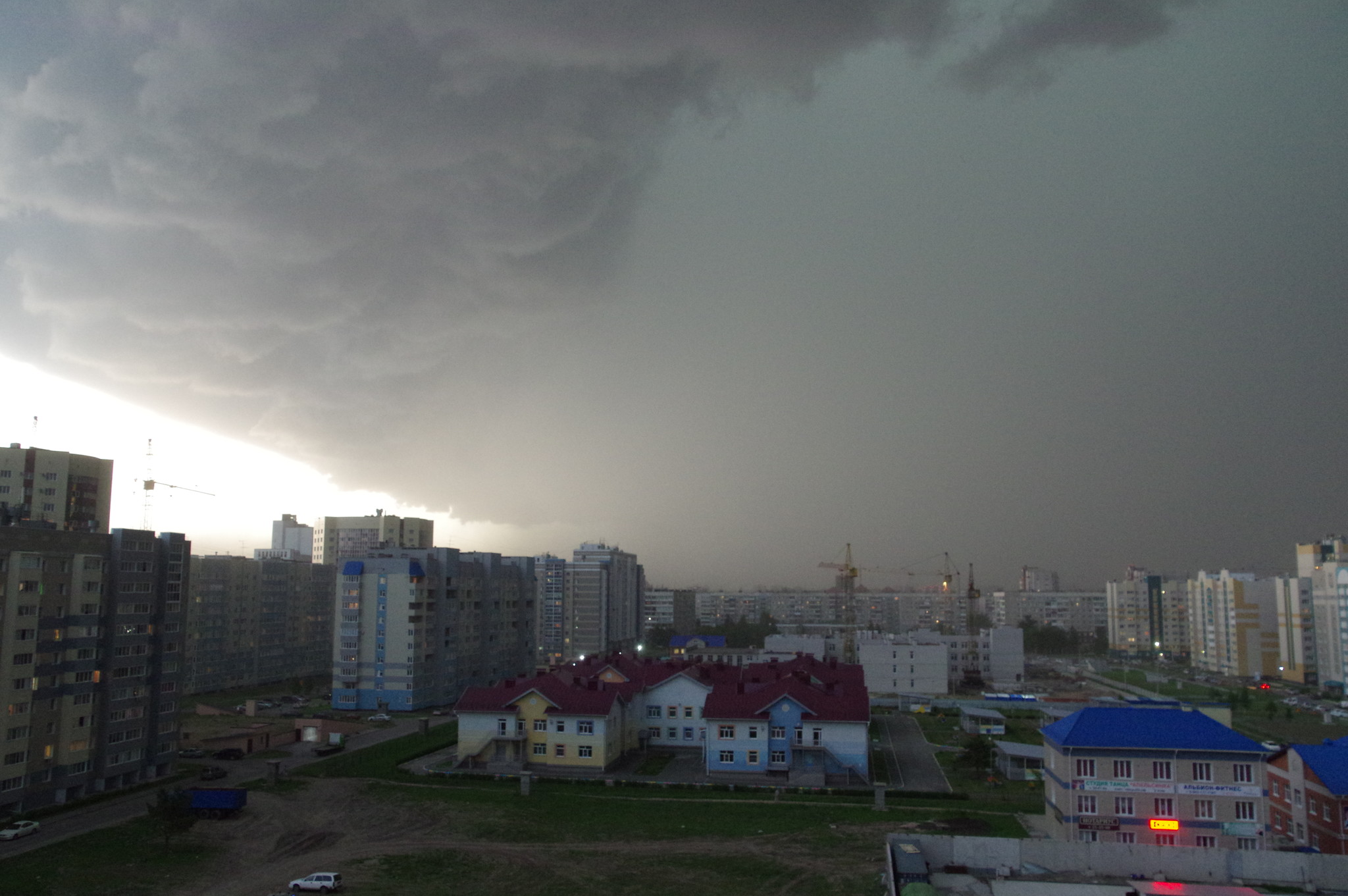 Ураган в Барнауле