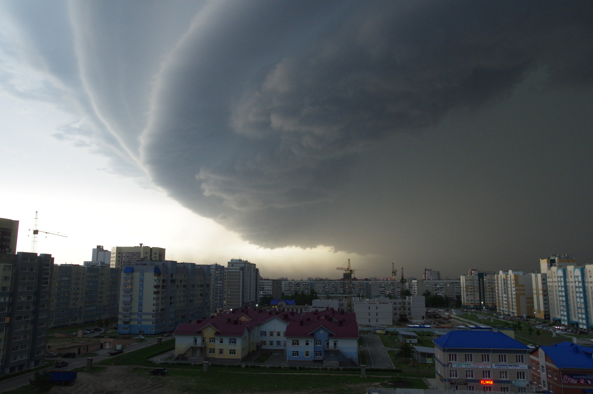 Ураган в Барнауле
