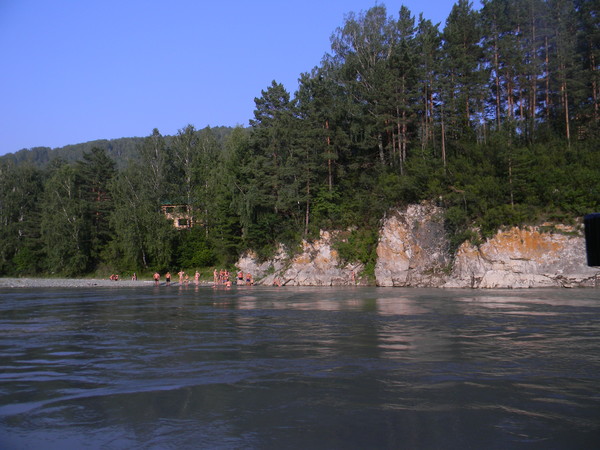 На реке Катунь