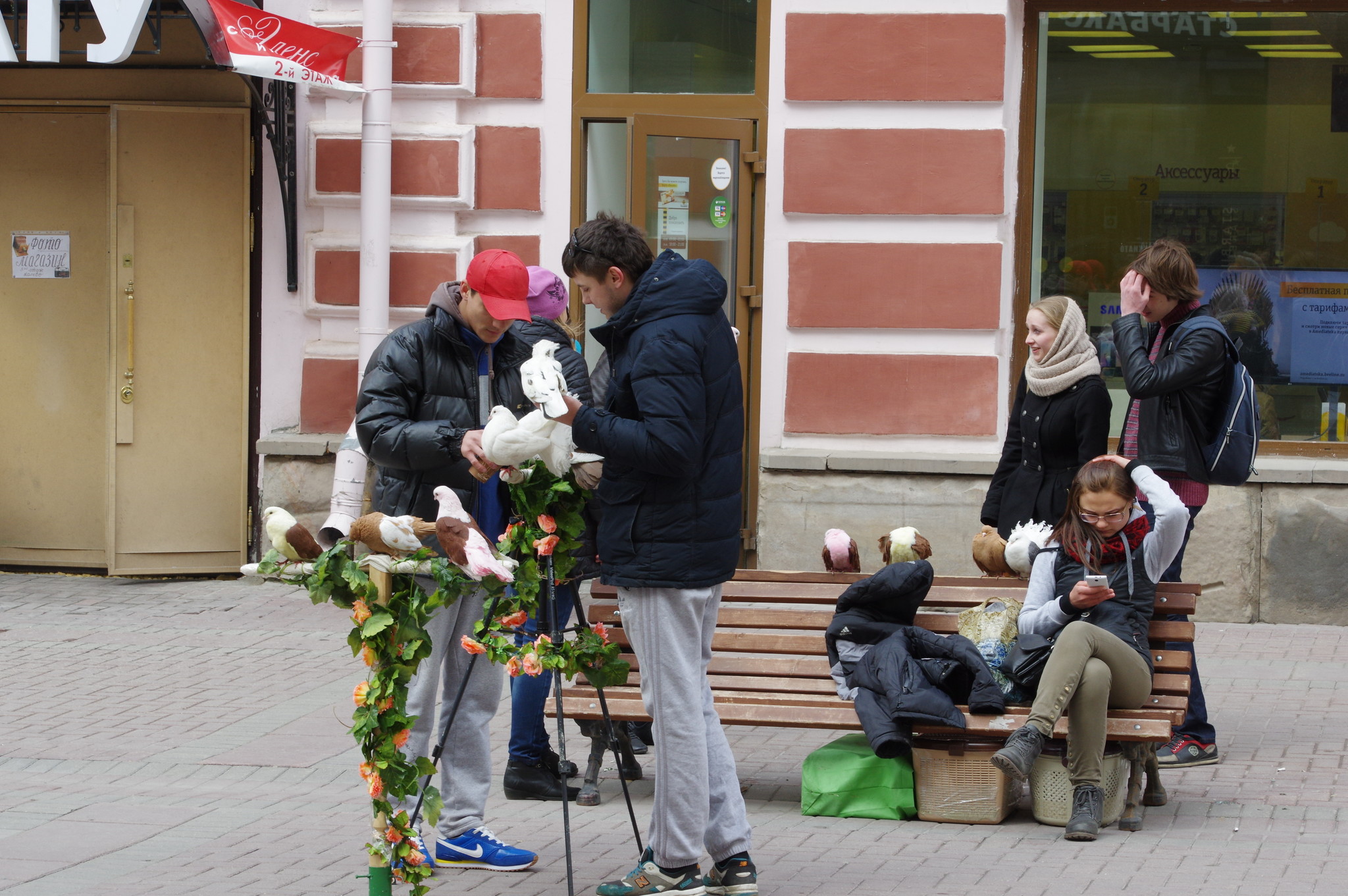 Голуби на Арбате